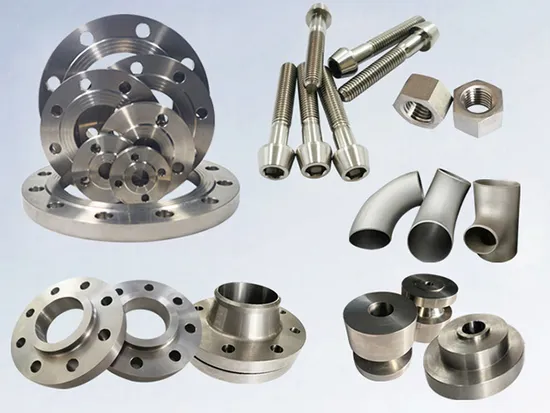 DN50 Pn2.5/6/10/16/25/40 Factory Price Plate Flat Welding Titanium Flange